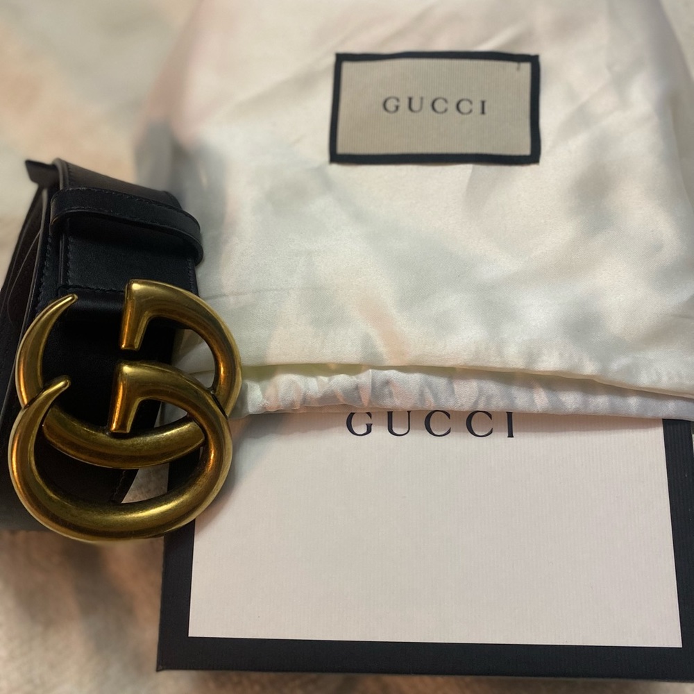 Classic large G belt